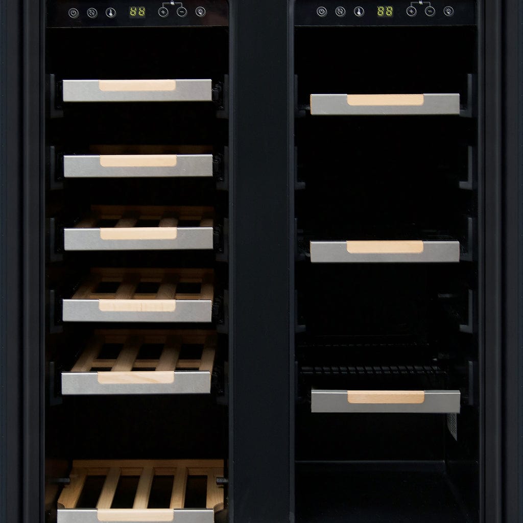 Avanti ELITE Series Side-by-Side Wine and Beverage Center WBE1956Z3S Wine/Beverage Coolers Combo WBE1956Z3S Wine Coolers Empire