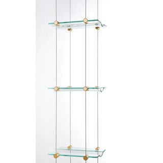 Blue Grouse 12 Bottles Float Cable Wine Racking Display Kit Wine Racks Wine Coolers Empire