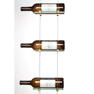 Blue Grouse 6 Bottle Float Cable Wine Racking Display Kit Wine Racks Wine Coolers Empire