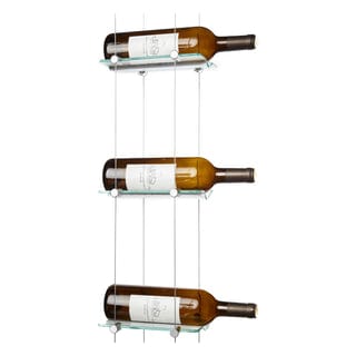 Blue Grouse 6 Bottle Float Cable Wine Racking Display Kit Wine Racks Wine Coolers Empire