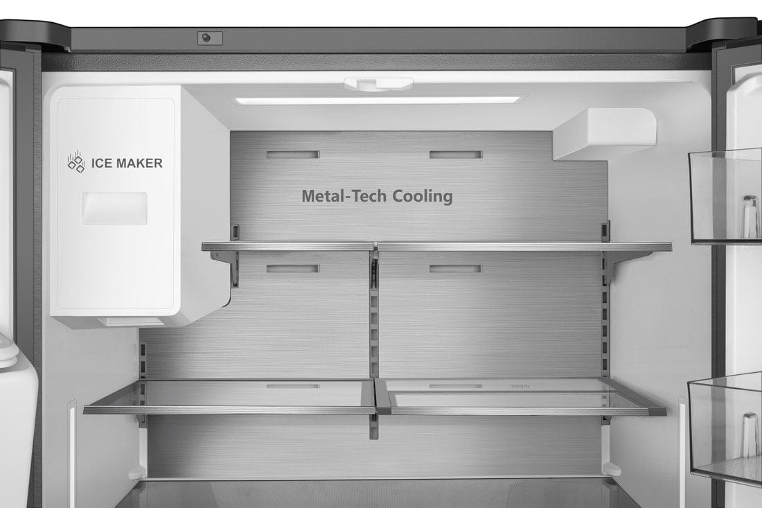 Crosley 21.5 Cubic Feet Stainless Steel French Door Refrigerator-Freezer CFDNH2218AS Refrigerators CFDNH2218AS Wine Coolers Empire