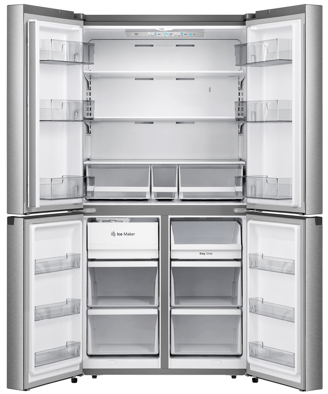 Crosley 21.6 Cubic Feet 4 Door Counter Depth Refrigerator-Freezer CRQN2215AD Refrigerators CRQN2215AD Wine Coolers Empire