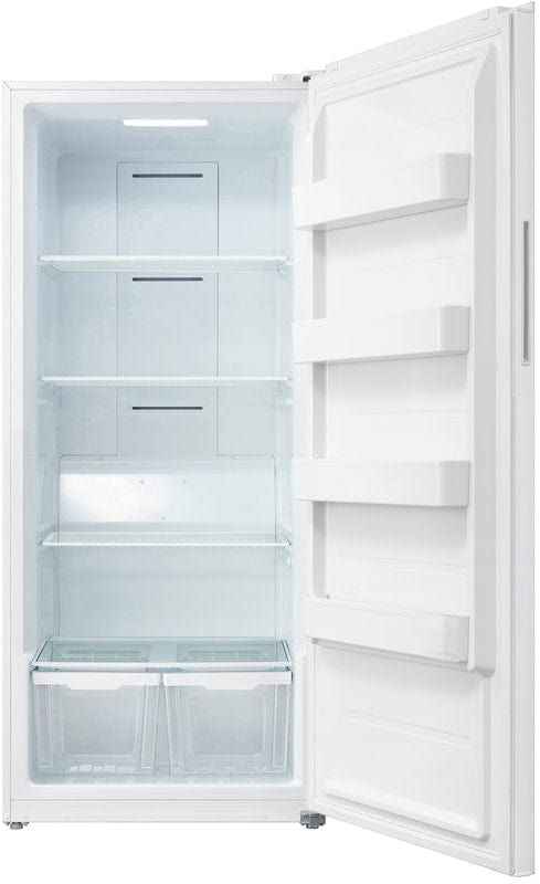 Crosley 21 Cubic Feet White Upright Freezer VFUM21UW Freezers VFUM21UW Wine Coolers Empire