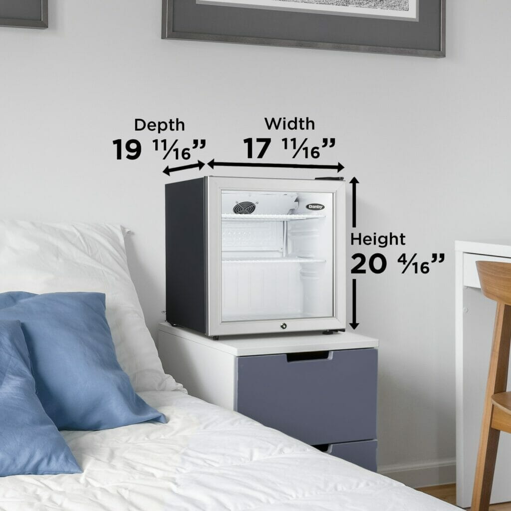 Danby 1.6 cu.ft Compact Refrigerator DAG016A2BDB Refrigerators DAG016A2BDB Wine Coolers Empire