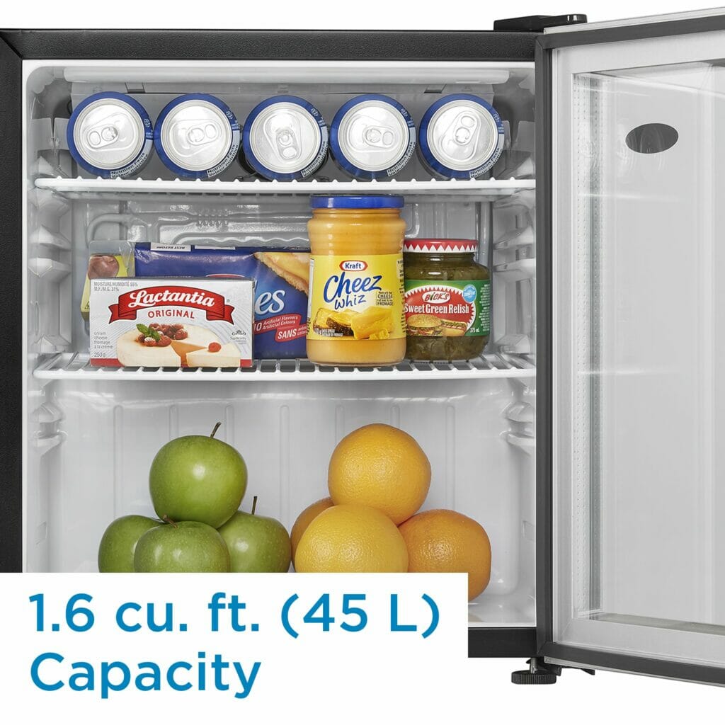 Danby 1.6 cu.ft Compact Refrigerator DAG016A2BDB Refrigerators DAG016A2BDB Wine Coolers Empire