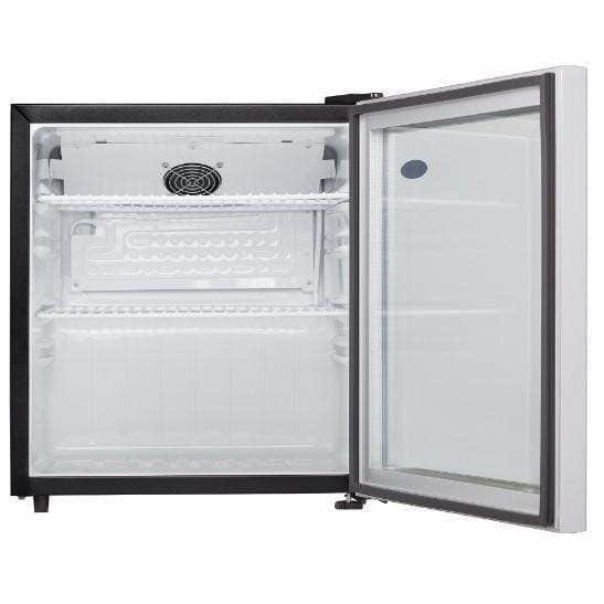Danby 1.6 cu. ft. Platinum Glass Door Compact Fridge Refrigerators DAG016A1BDB Wine Coolers Empire