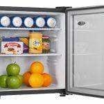Danby 1.6 cu. ft. Platinum Glass Door Compact Fridge Refrigerators DAG016A1BDB Wine Coolers Empire