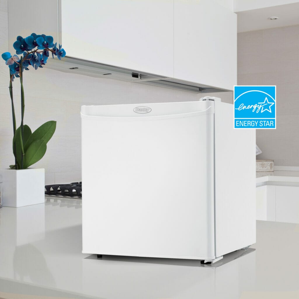 Danby 1.6 cu. ft. White Compact Refrigerator DCR016A3WDB Refrigerators DCR016A3WDB Wine Coolers Empire