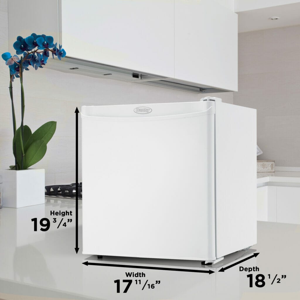 Danby 1.6 cu. ft. White Compact Refrigerator DCR016A3WDB Refrigerators DCR016A3WDB Wine Coolers Empire