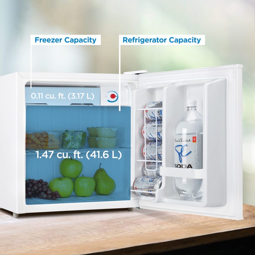 Danby 1.6 cu. ft. White Compact Refrigerator DCR016A3WDB Refrigerators DCR016A3WDB Wine Coolers Empire