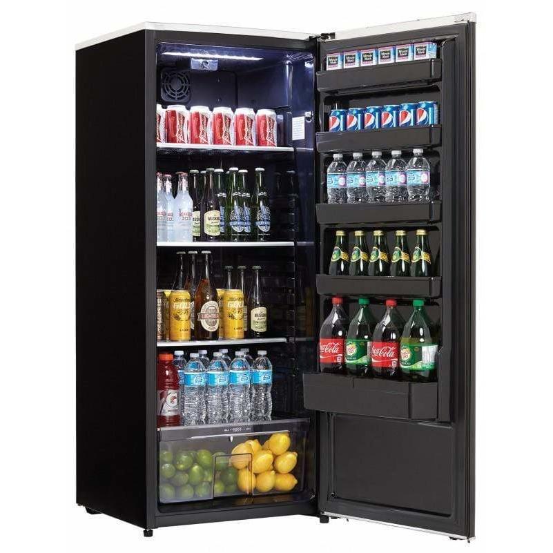 Danby 11 Cu. ft. Classic Chrome Line Fridge DAR110A2MDB Refrigerators DAR110A2MDB Wine Coolers Empire