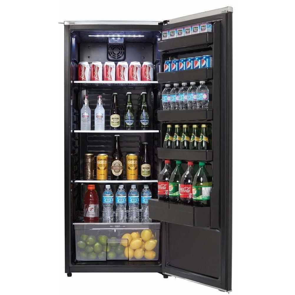 Danby 11 Cu. ft. Classic Chrome Line Fridge DAR110A2MDB Refrigerators DAR110A2MDB Wine Coolers Empire