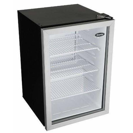 Danby 2.6 cu. ft. Stainless Steel Compact Fridge DAG026A1BDB Refrigerators DAG026A1BDB Wine Coolers Empire