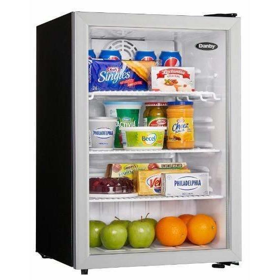 Danby 2.6 cu. ft. Stainless Steel Compact Fridge DAG026A1BDB Refrigerators DAG026A1BDB Wine Coolers Empire