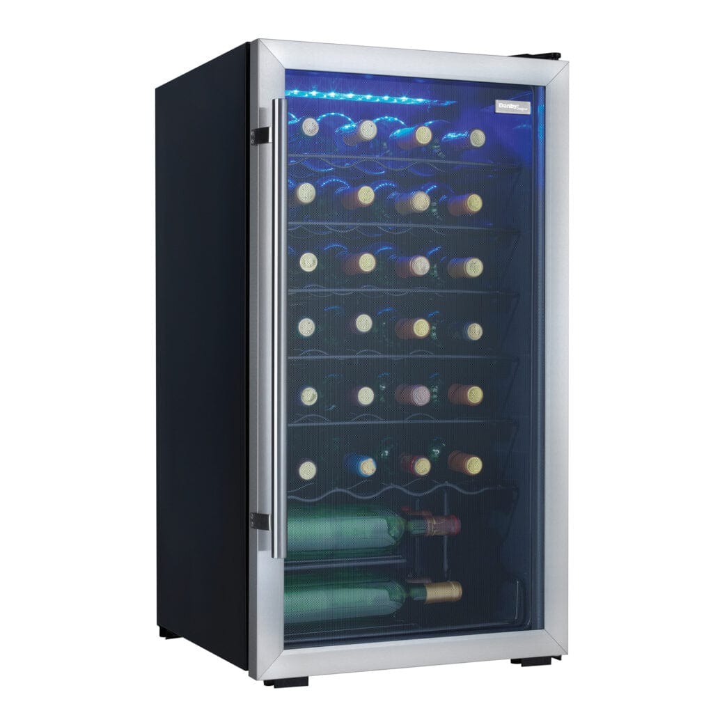 Danby 30 Bottles Stainless Steel Wine Cooler DWC310BLSDD Wine Coolers DWC310BLSDD Wine Coolers Empire