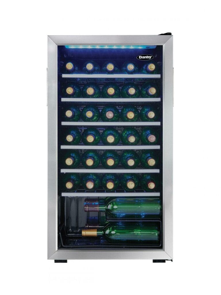Danby 36 Bottle FreeStanding Wine Cooler DWC93BLSDBR1 Wine Coolers DWC93BLSDBR1 Wine Coolers Empire