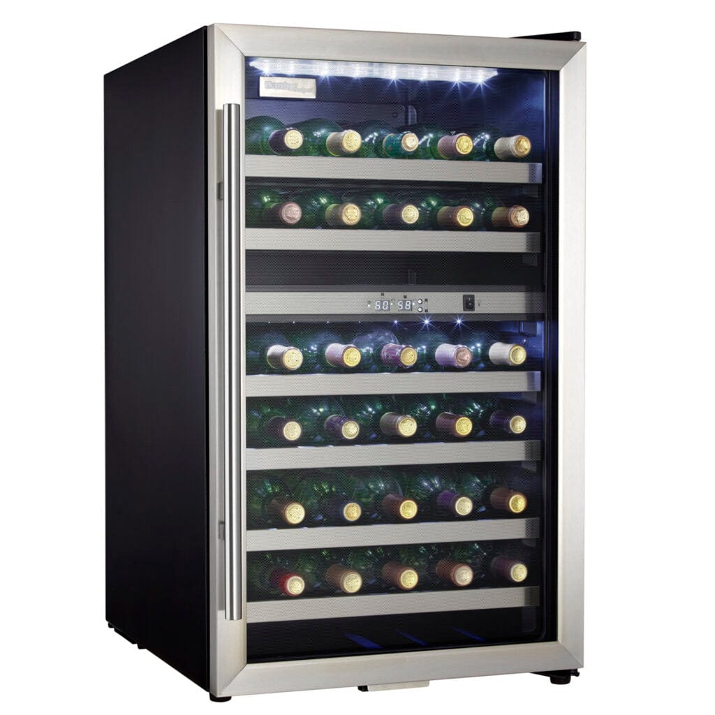 Danby 38 Bottle Black FreeStanding Wine Cooler DWC114BLSDD Wine Coolers DWC114BLSDD Wine Coolers Empire