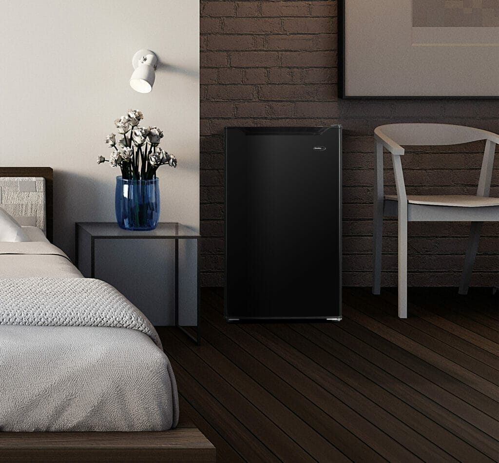 Danby 4.4 cu. ft. (125 L) Black Refrigerator DCR044B1BM-6 Refrigerators DCR044B1BM-6 Wine Coolers Empire