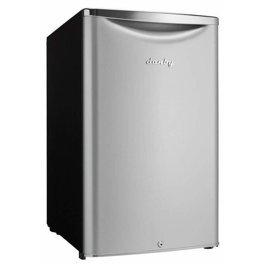 Danby 4.4 Cu.Ft. Iridium Silver Contemporary Compact Fridge Refrigerators DAR044A6DDB Wine Coolers Empire
