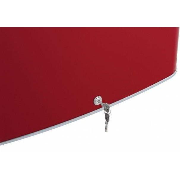 Danby 4.4 Cu.Ft. Metallic Red Contemporary Compact Fridge Refrigerators DAR044A6LDB Wine Coolers Empire