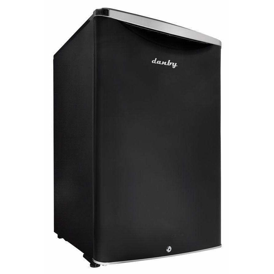 Danby 4.4 cu. ft. Midnight Black Retro Compact Fridge Refrigerators DAR044A6MDB Wine Coolers Empire