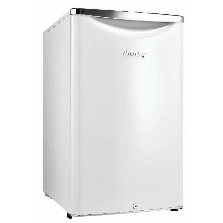 Danby 4.4 Cu.ft. Pearl White Contemporary Compact Fridge Refrigerators DAR044A6PDB Wine Coolers Empire