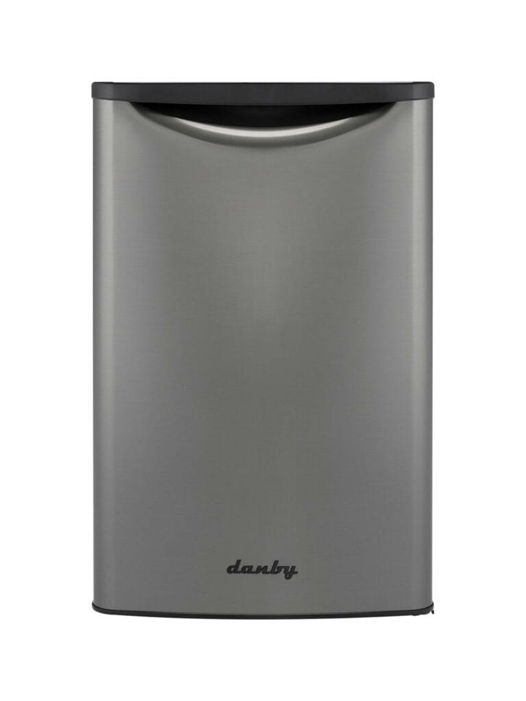 Danby 4.4 cu. ft Stainless Steel Classic Compact Refrigerator Refrigerators DCR044A4BBSL Wine Coolers Empire