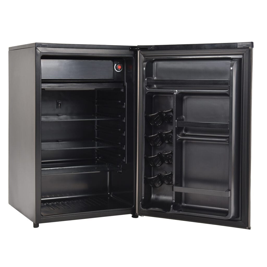 Danby 4.4 cu. ft Stainless Steel Classic Compact Refrigerator Refrigerators DCR044A4BBSL Wine Coolers Empire