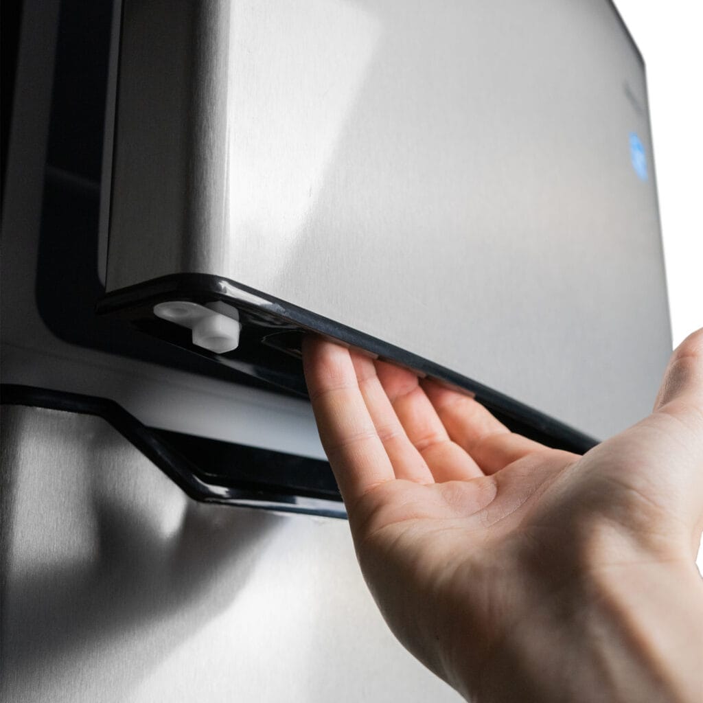 Danby 4.5 cu. ft 2 Door Stainless Steel Compact Refrigerator Refrigerators DCR045B1SLDB Wine Coolers Empire