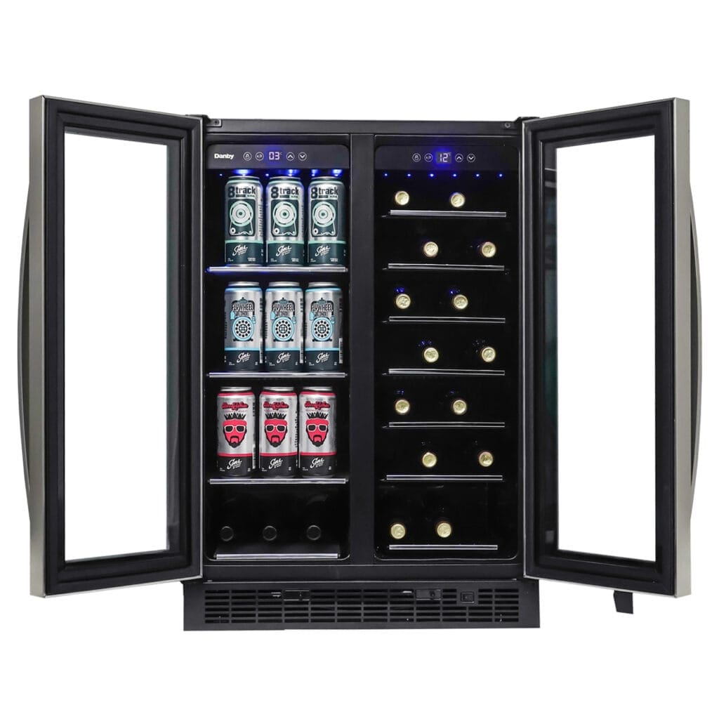 Danby 5.2 cu. ft. Stainless Steel Built-in Beverage Center Beverage Centers DBC052A1BSS Wine Coolers Empire