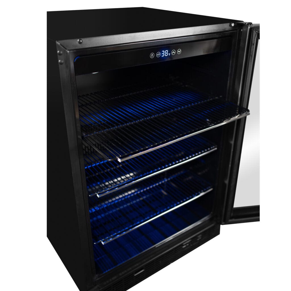 Danby 5.7 cu. ft. Built-In Stainless Steel Beverage Center Beverage Centers DBC057A1BSS Wine Coolers Empire