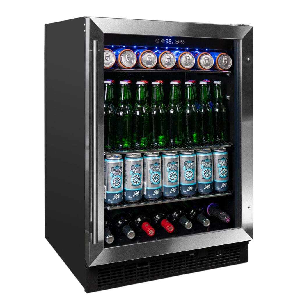 Danby 5.7 cu. ft. Built-In Stainless Steel Beverage Center Beverage Centers DBC057A1BSS Wine Coolers Empire