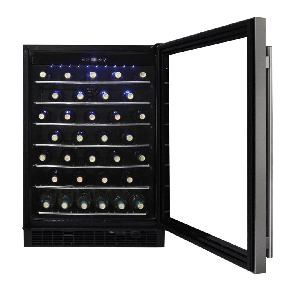 Danby 60 Bottle Stainless Steel Built-In Wine Cooler Wine Coolers DWC057A1BSS Wine Coolers Empire