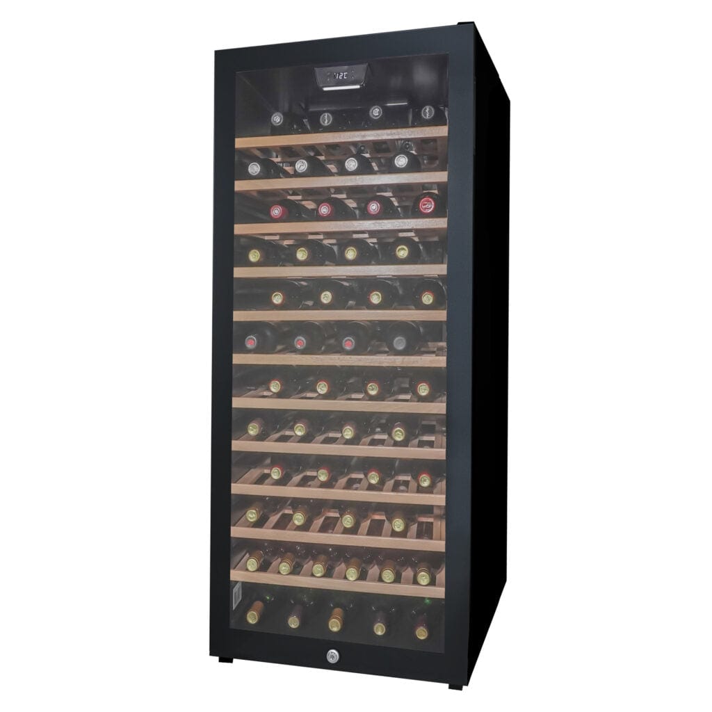 Danby 94 Bottle Black FreeStanding Wine Cooler DWC94L1B Wine Coolers DWC94L1B Wine Coolers Empire