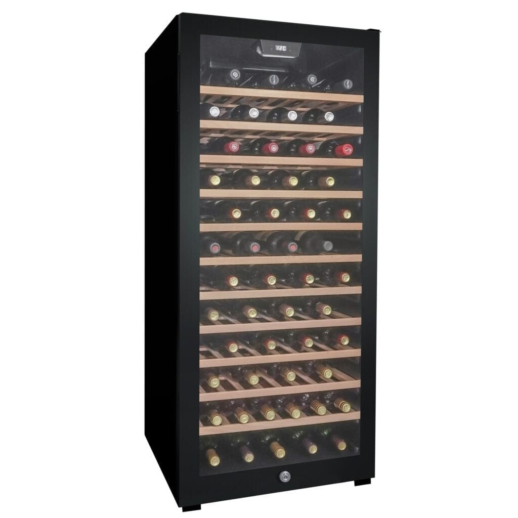 Danby 94 Bottle Black FreeStanding Wine Cooler DWC94L1B Wine Coolers DWC94L1B Wine Coolers Empire