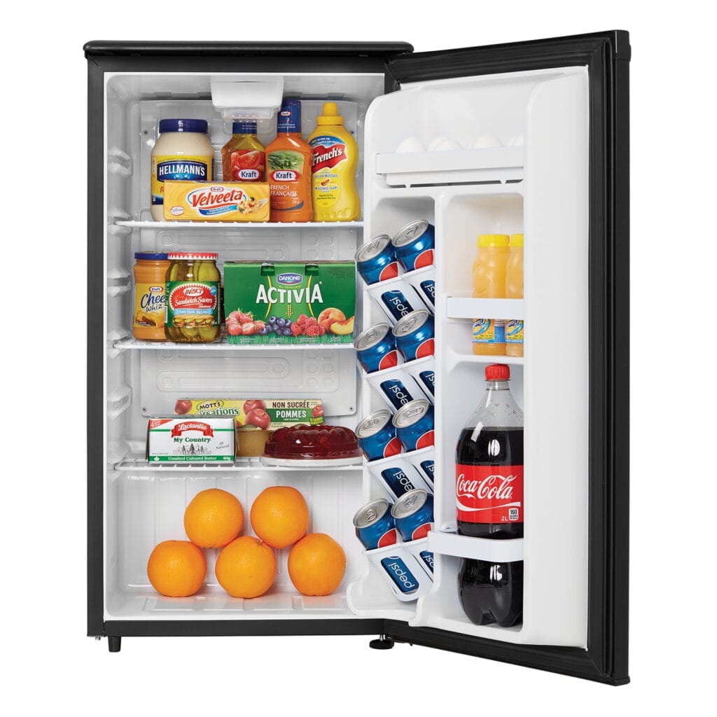 Danby Designer 3.3 cu. ft Black Refrigerator DAR033A1BDD Refrigerators DAR033A1BDD Wine Coolers Empire