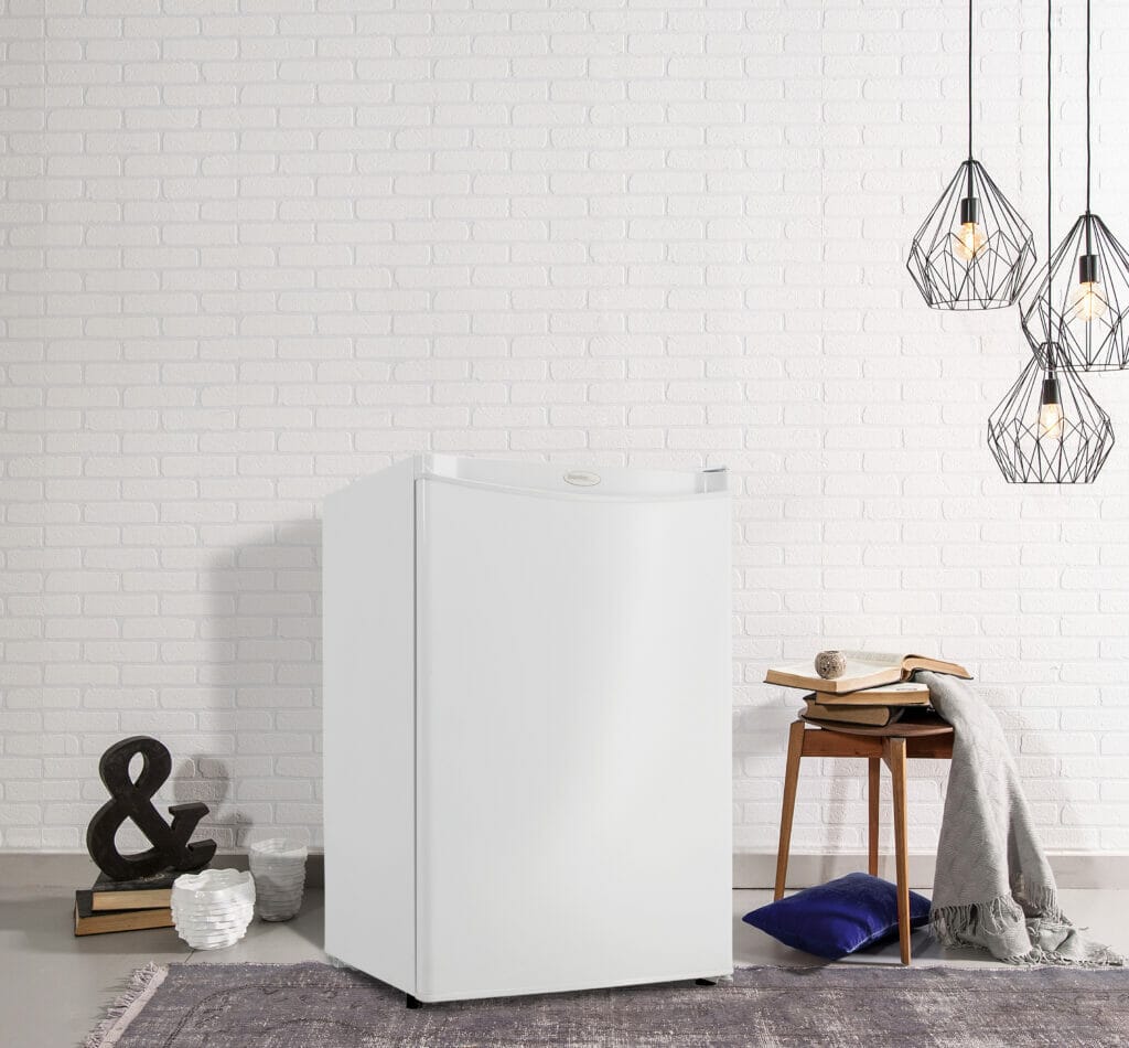 Danby Designer 4.4 cu. ft White Refrigerator DCR044A2WDD Refrigerators DCR044A2WDD Wine Coolers Empire