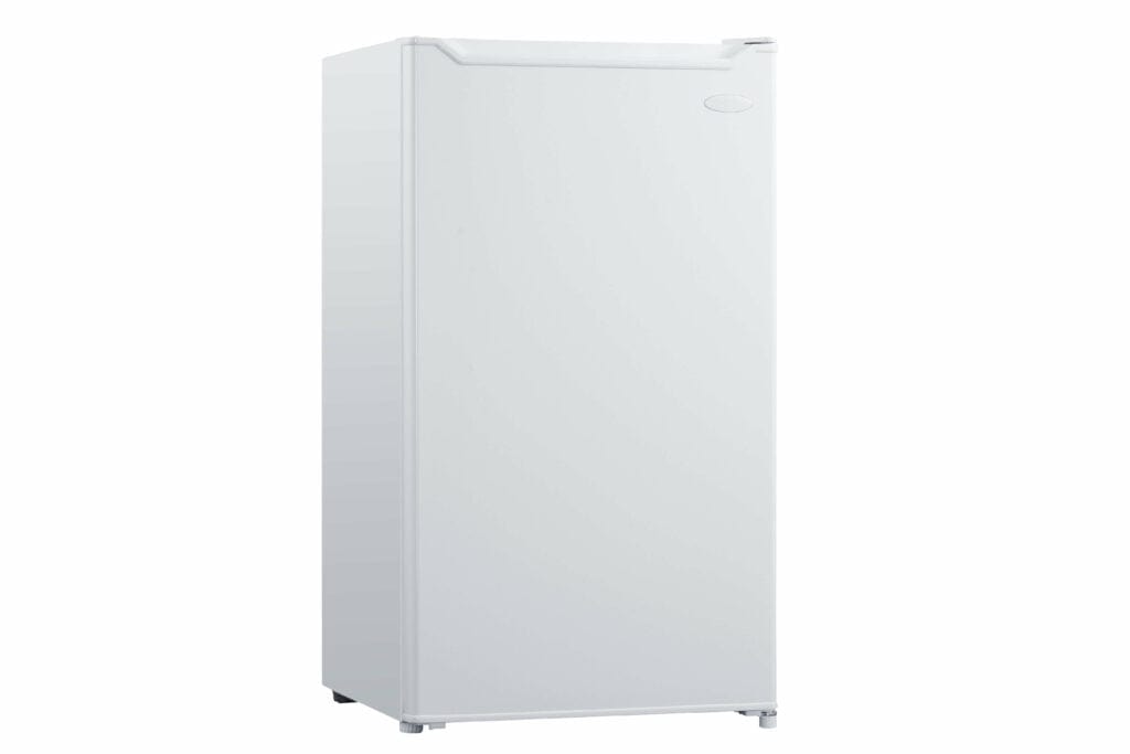 Danby Diplomat 3.3 cu. ft White Refrigerator DCR033B2WM Refrigerators DCR033B2WM Wine Coolers Empire