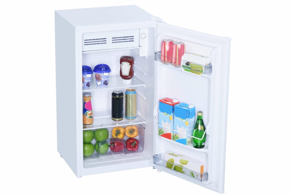 Danby Diplomat 3.3 cu. ft White Refrigerator DCR033B2WM Refrigerators DCR033B2WM Wine Coolers Empire