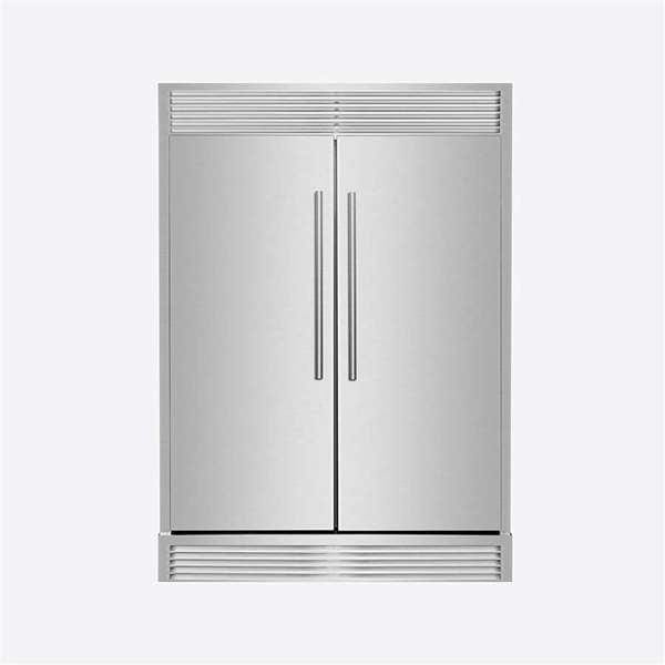 Forno 60-Inch Maderno 2 Convertible Built-In Refrigerator/Freezer FFFFD1722-60 Refrigerators FFFFD1722-60SG Wine Coolers Empire