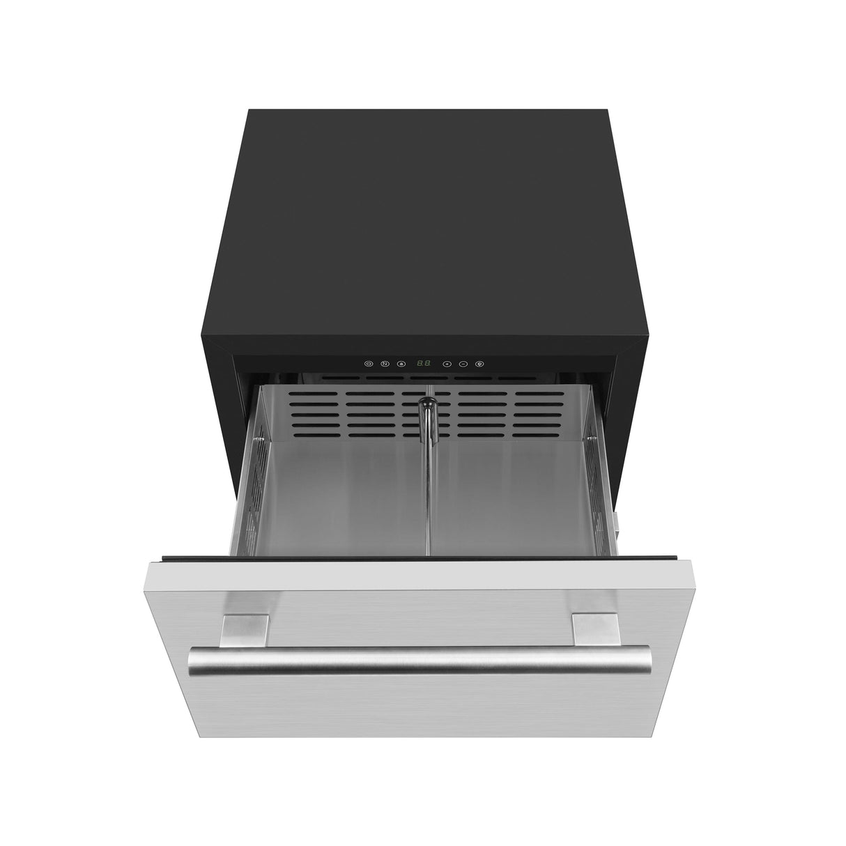 Forno Cosenza 24" Built-In Indoor/Outdoor Drawer Freezer with Ice Maker Freezers FDRBI1838-24S Wine Coolers Empire