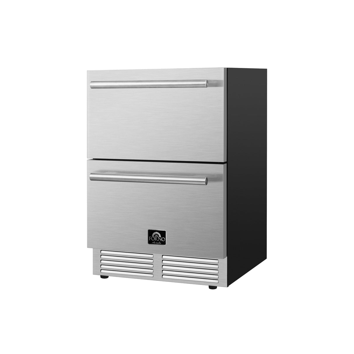Forno Cosenza 24" Built-In Indoor/Outdoor Drawer Freezer with Ice Maker Freezers FDRBI1838-24S Wine Coolers Empire