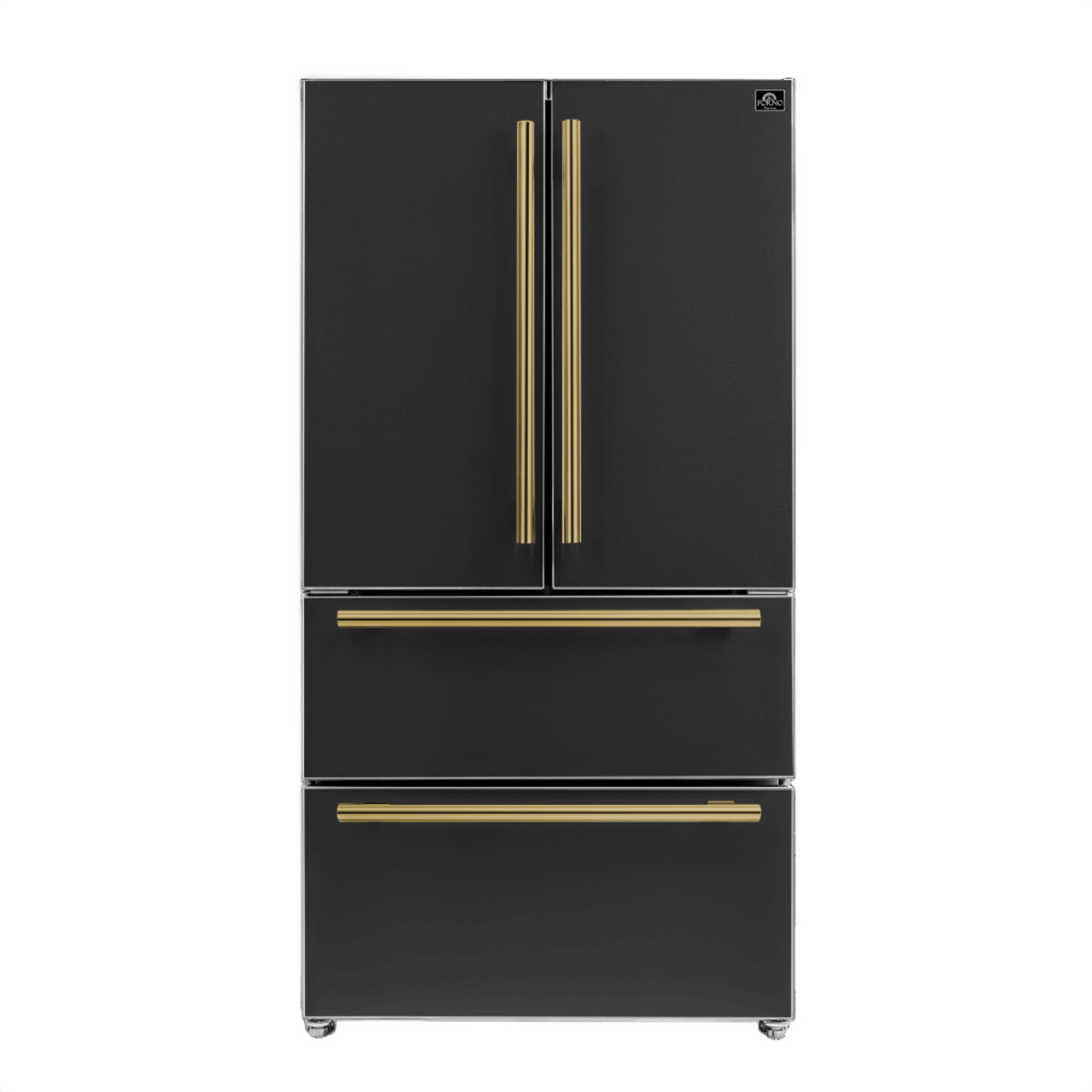 Forno Espresso 36" Black 19.2 cu. ft. Refrigerator FFRBI1820-36BLK Refrigerators FFRBI1820-36BLK Wine Coolers Empire