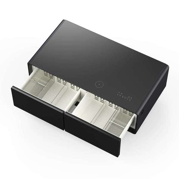 Forno Evoluto 51" Coffee Table and Dual Refrigerator FCTFR7006-51BLK Refrigerators FCTFR7006-51BLK Wine Coolers Empire