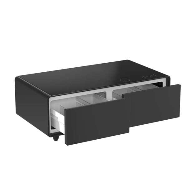 Forno Evoluto 51" Coffee Table and Dual Refrigerator FCTFR7006-51BLK Refrigerators FCTFR7006-51BLK Wine Coolers Empire