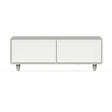 Forno Evoluto 51" White Smart Coffee Table Dual Refrigerator Drawers FCTFR7006-51WHT Refrigerators FCTFR7006-51WHT Wine Coolers Empire
