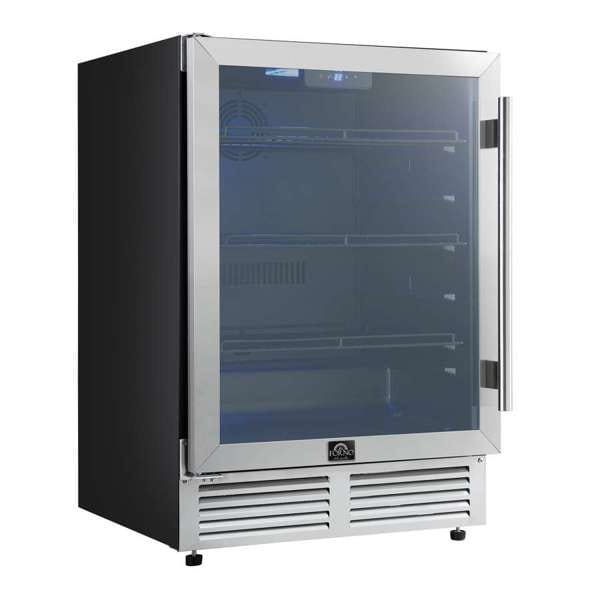 Forno Frescolino 24 Inch Beverage Cooler FWCDR6665-24S Wine/Beverage Coolers Combo FWCDR6665-24S Wine Coolers Empire