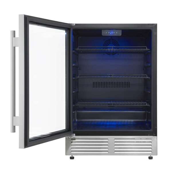 Forno Frescolino 24 Inch Beverage Cooler FWCDR6665-24S Wine/Beverage Coolers Combo FWCDR6665-24S Wine Coolers Empire
