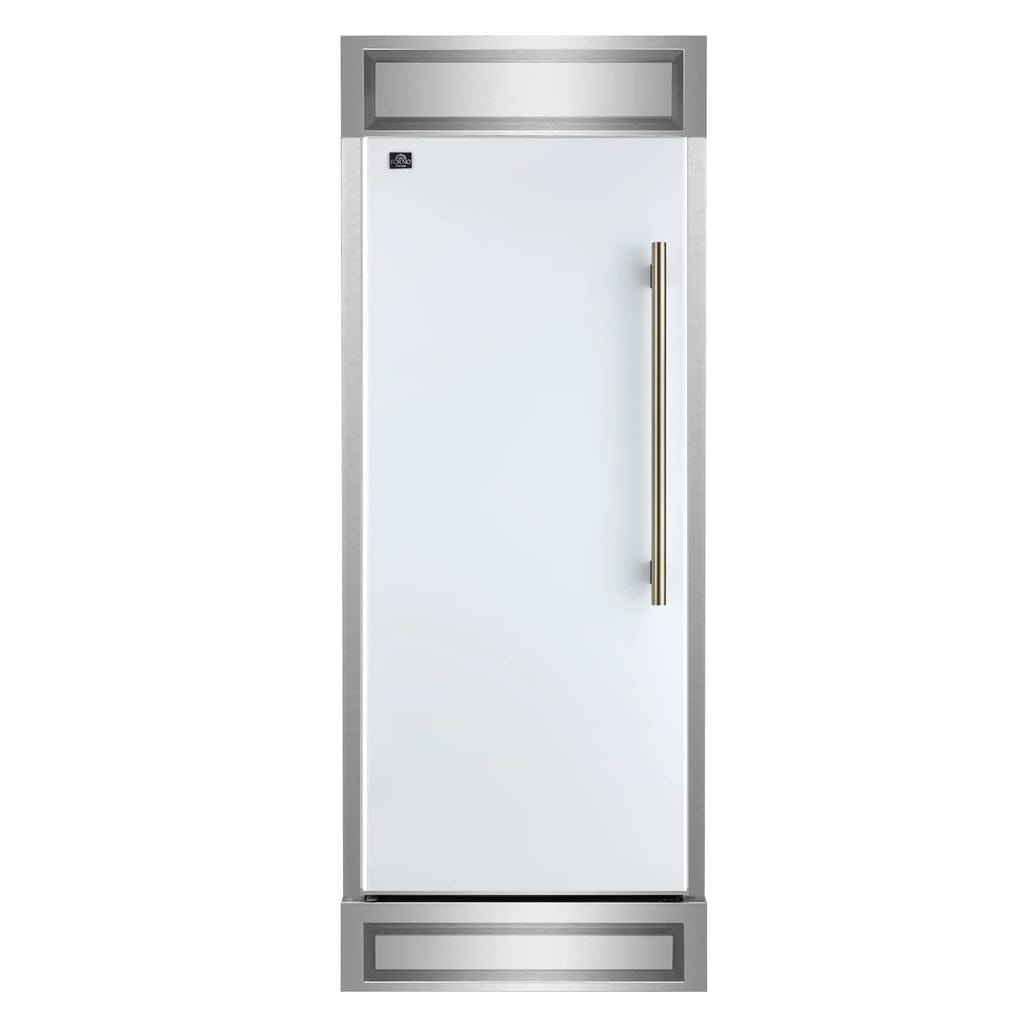 Forno Maderno 28-Inch Built-In Convertible Refrigerator FFFFD1722-32MG-WHT Refrigerators FFFFD1722-32LMG-WHT Wine Coolers Empire