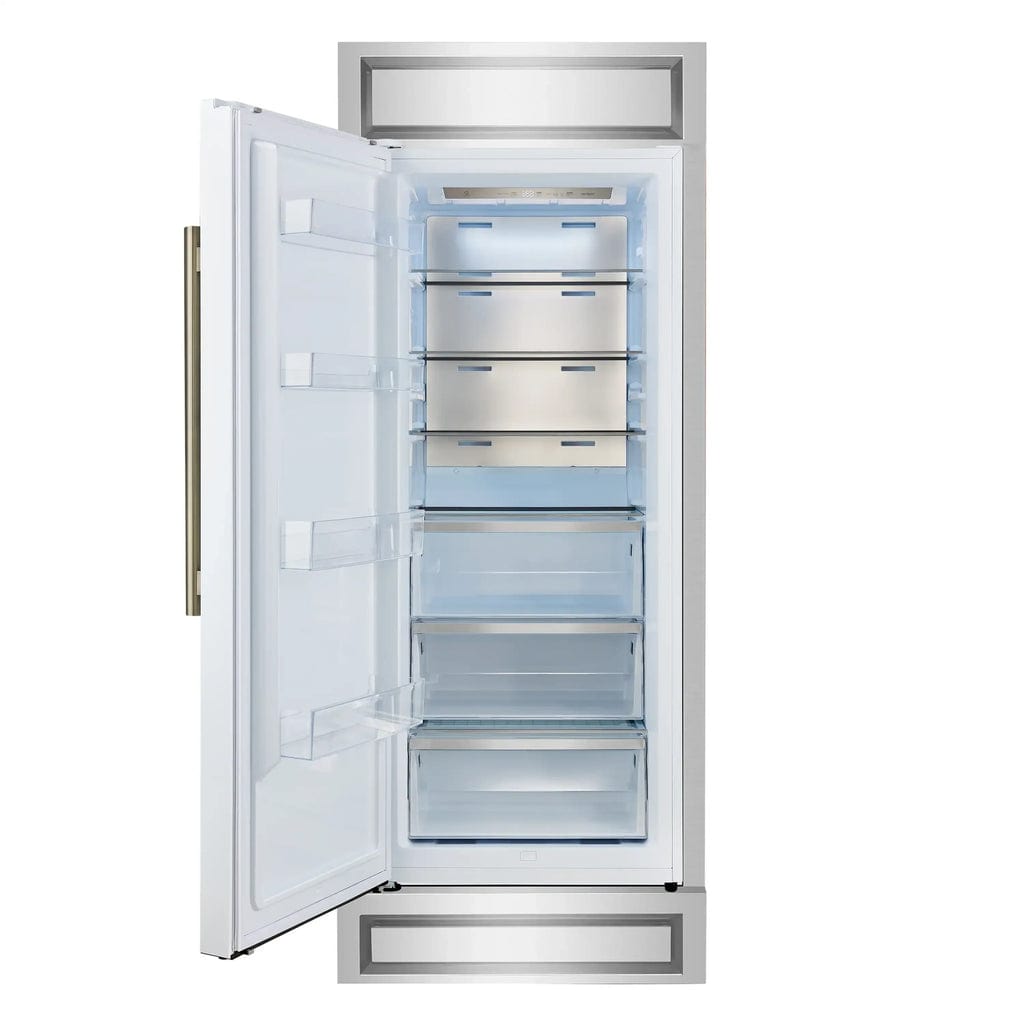 Forno Maderno 28-Inch Built-In Convertible Refrigerator FFFFD1722-32MG-WHT Refrigerators Wine Coolers Empire